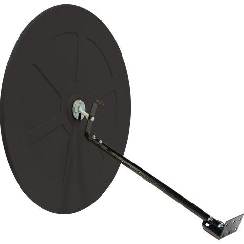 Convex Mirror with Stand, Indoor/Outdoor, for Surveillance and Security