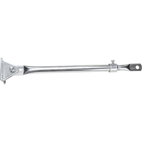 Rectangular/Round Convex Mirror with Telescopic Arm, 18" H x 26" W, Indoor/Outdoor - SDP533