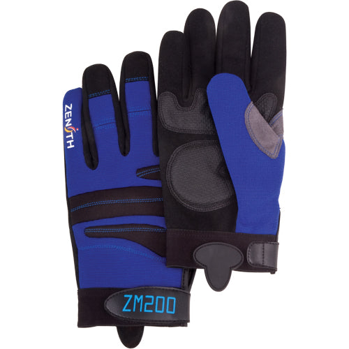 ZM200 mechanic's gloves with synthetic palm, high performance and durability