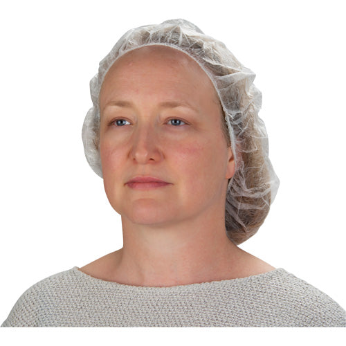 Bonnets bouffants non tissés en polypropylène pour usage professionnel