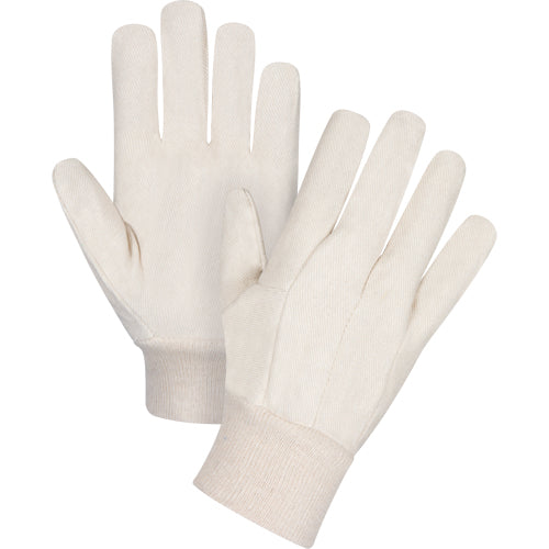 Gants en toile de coton 8 oz résistants et durables pour protection des mains au travail