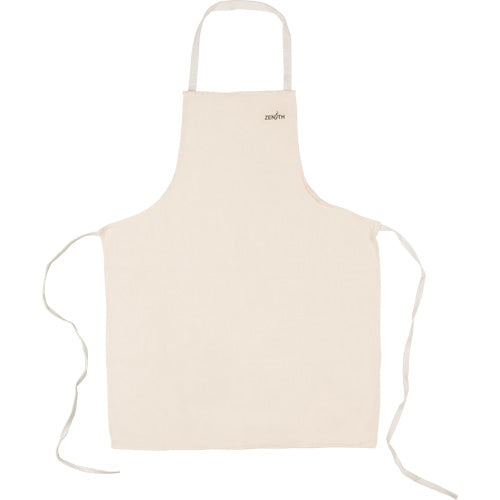 Apron, Cotton, 36" L x 29" W, Natural - SEE852R