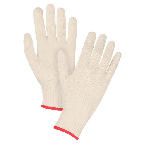 Gants en tricot d'usage standard, Poly/coton, Calibre 7, Petit - SDS938