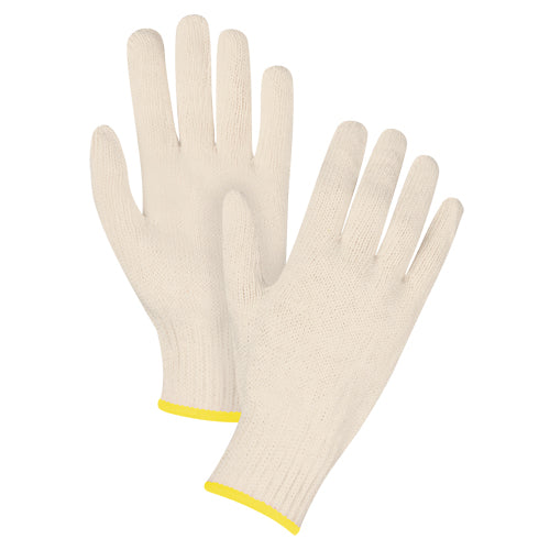 Gants en tricot d'usage standard, Poly/coton, Calibre 7, 2T-Grand - SDS942