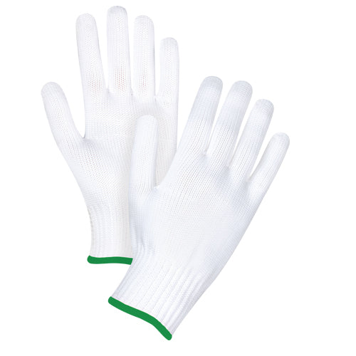 Gants tricotés sans couture en polyester, Calibre 10, haute qualité et confort optimal - Paquet de 12 paires
