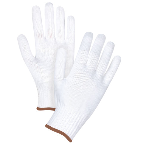 Gants tricotés sans couture en polyester, Calibre 10, haute qualité et confort optimal - Paquet de 12 paires