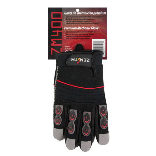 Gants pour mécanicien ZM400 de première qualité avec paume synthétique durable et confortable