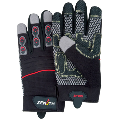 Gants pour mécanicien ZM400 de première qualité avec paume synthétique durable et confortable