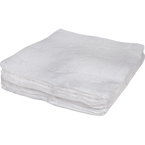 Blown-in Absorbent Sheets, Oil Only, 30" x 30", 50 gal. Absorbency - SEH946