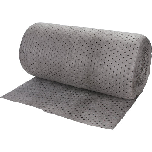 Rouleaux absorbants liées, Lourd, 150' lo x 30" la, Absorption 50 gal. - SEH966