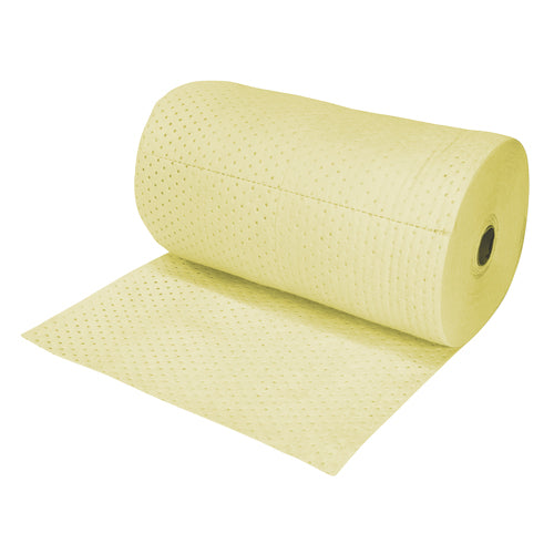 Rouleaux absorbants en fibres fines, Lourd, 150' lo x 15" la, Absorption 50 gal. - SEI980