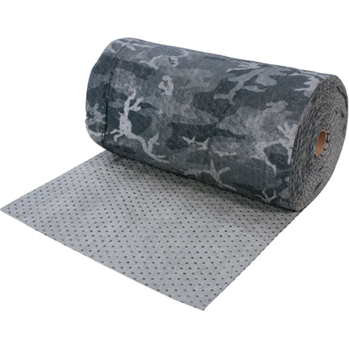 Sorbants de camouflage, Lourd, 150' lo x 30" la, Absorption 50 gal. - SEI057