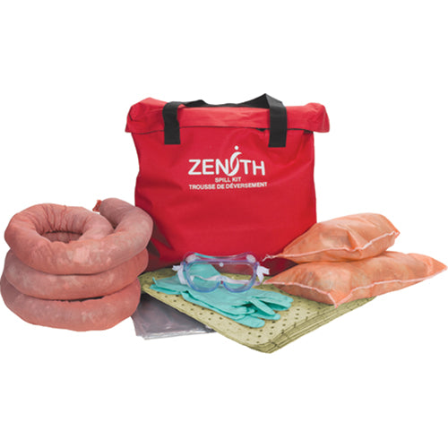 Trousse de lutte contre les déversements pour camion, Matières dangereuses, Sac, Absorbance de 10 gal. US - SEJ282