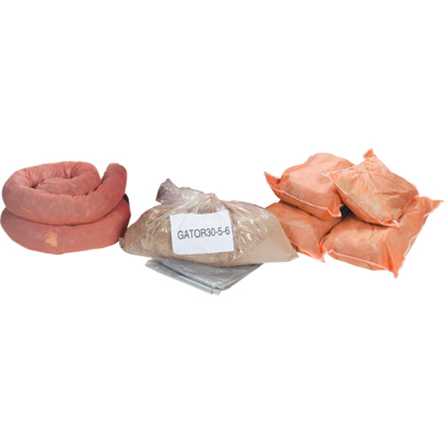 Trousse de rechange pour véhicule de service, 10 gallons, Matières dangereuses - SEJ854