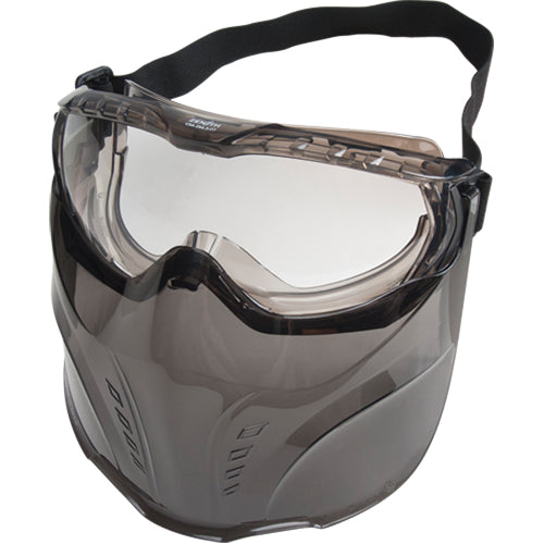 Lunettes à coques de sécurité avec visière de série Z2300, Lentille Transparent, Antibuée, Ventilation Indirecte - SEL095