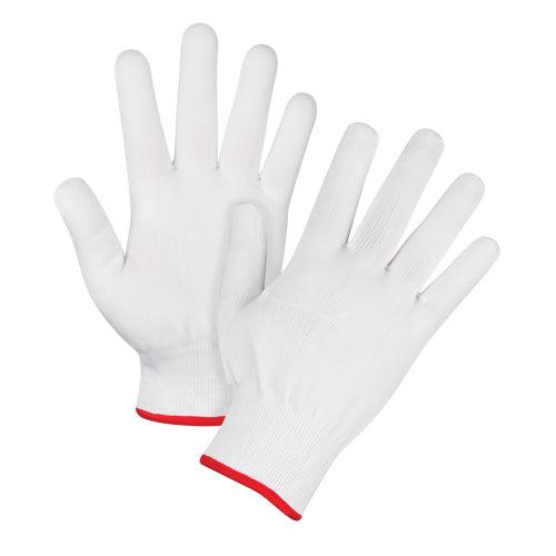 Gants tricotés sans couture, Polyester, Calibre 15, Dames - SGC362