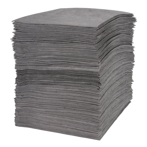 Universal Blown-In Absorbent Sheets, 15" x 18", 30 gal. Absorbency - SGC489