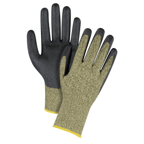 Gants enduits respirables, Taille 6/T-petit, Calibre 13, Revêtement Mousse de nitrile, Enveloppe en Aramide, ASTM ANSI niveau A6 - SGH411