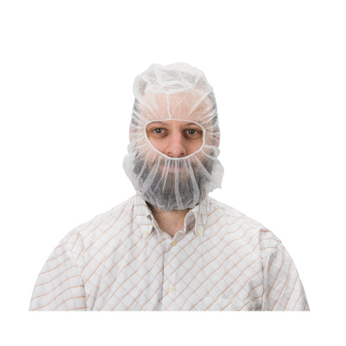 Disposable hood, Polypropylene, White - SGF184