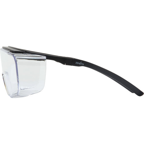 Z2700 OTG Safety Glasses, Clear Lens, Anti-Scratch, ANSI Z87+/Meets or Exceeds CSA Standard Z94.3 - SGF734