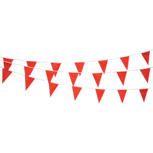 Cordon de fanions, 60' lo, Rouge - SGG311