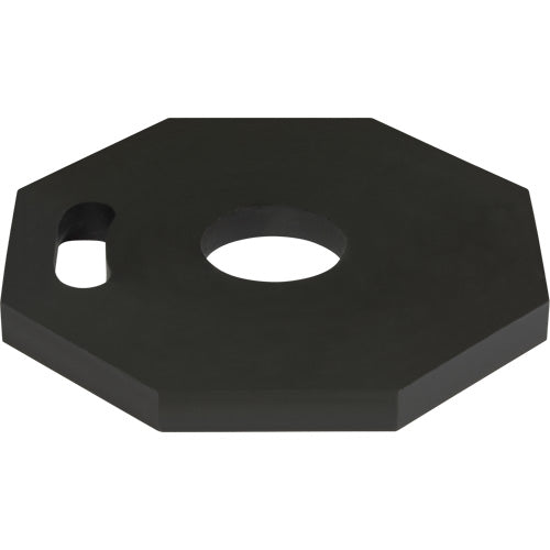 Base en caoutchouc pour poteaux délinéateurs de qualité supérieure, 12 lb - SGK247