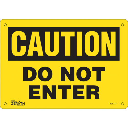 "Do Not Enter" sign for security signaling and access control
