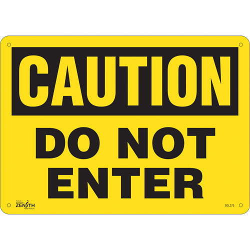 "Do Not Enter" sign for security signaling and access control