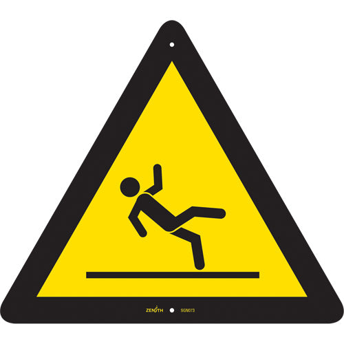 Enseigne de sécurité conforme à la CSA - Slippery Surface, Pictogramme