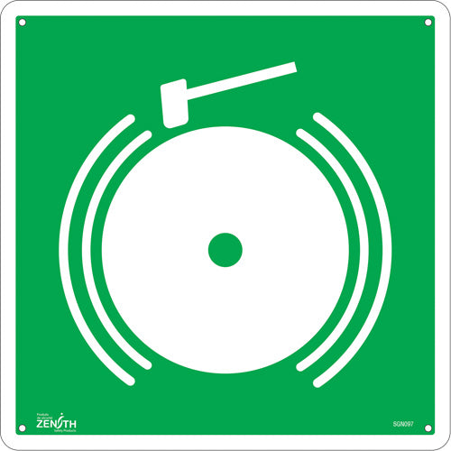 Enseigne de sécurité conforme à la CSA - Emergency Alarm, Signalétique Pictogramme