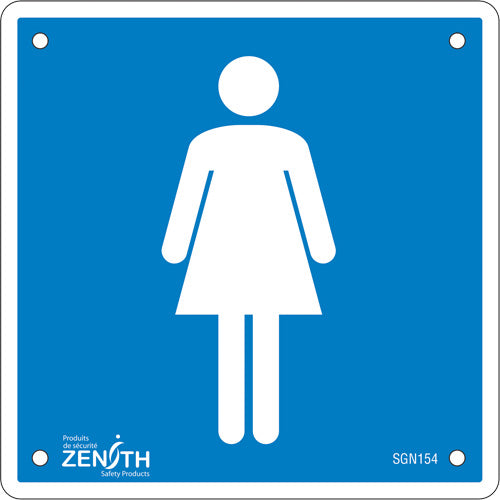 CSA Compliant Safety Sign - Women, Pictogram, Traffic Sign