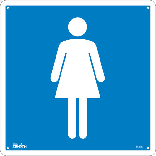 CSA Compliant Safety Sign - Women, Pictogram, Traffic Sign