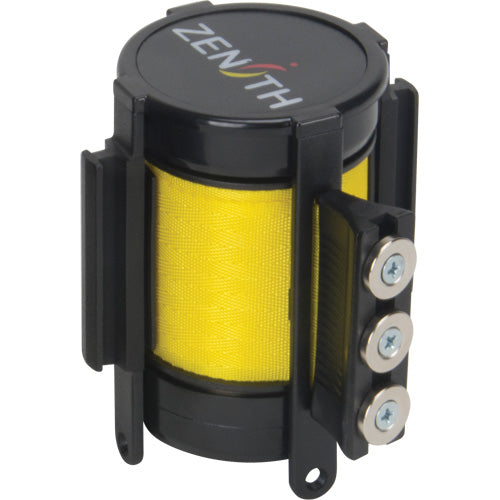 Cassette de ruban magnétique pour barrière de contrôle des foules personnalisée, 12', Ruban Jaune - SGO653