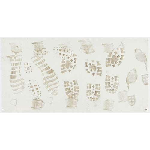 Ensemble de tapis pour salle blanche & cadre, Épaisseur 1,57 mils, 24" la, 3-3/4' lo x Blanc - SGY235