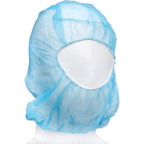 Disposable hood, Polypropylene, Blue - SGR152