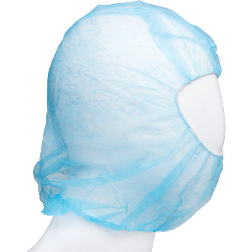 Disposable hood, Polypropylene, Blue - SGR152