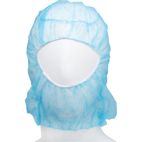 Disposable hood, Polypropylene, Blue - SGR152