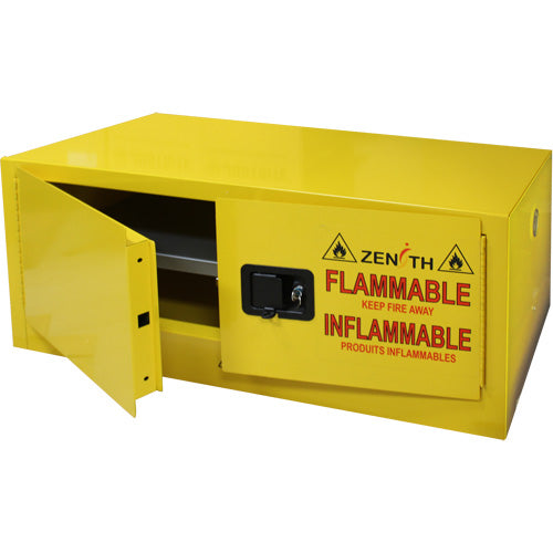 Armoire pour produits inflammables, 12 gal., 2 Porte(s), 43" La x 18" h x 18" p - SGU585