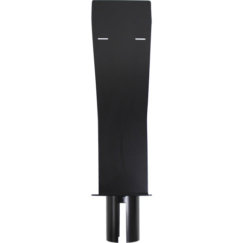 Porte-distributeur pour poteaux de barrière pour le contrôle des foules, Noir - SGU790