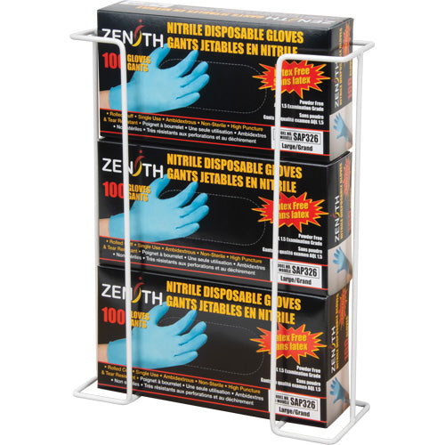 Distributeur de gants mural en fil métallique - SGV361