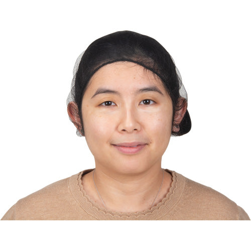 Filets pour cheveux, Nylon, 21", Brun - SGW862