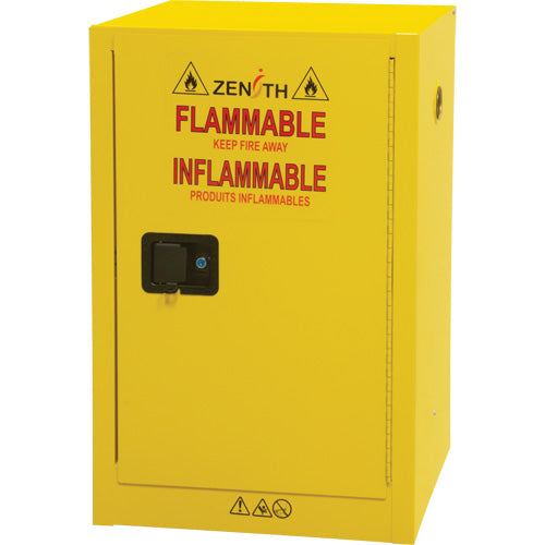 Armoire de rangement pour aérosols inflammables, 12 gal., 1 Porte(s), 23" La x 35" h x 18" p - SGX675