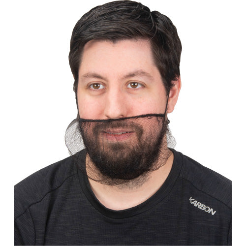 Filets à barbe, Nylon, Brun - SGY079