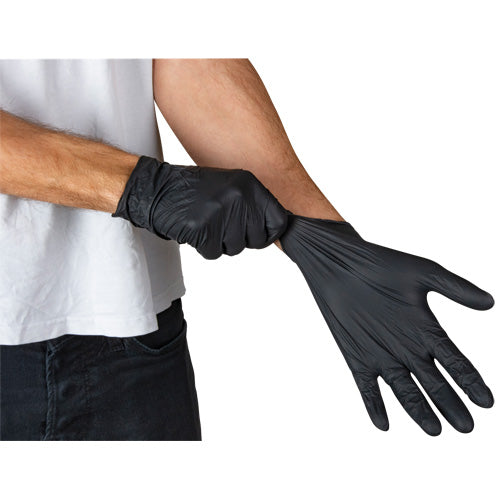 Emballages de gants jetables pour machine distributrice en nitrile 5 mils sans poudre Classe 2