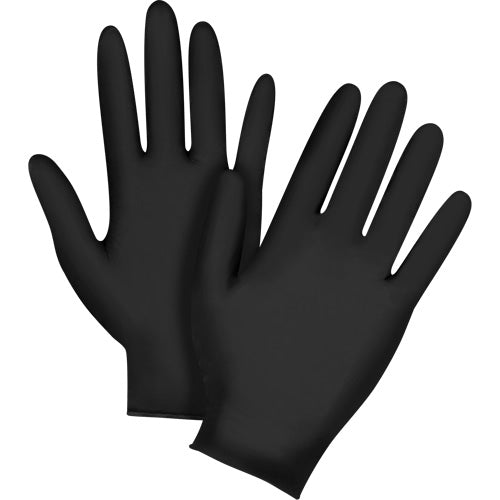 Emballages de gants jetables pour machine distributrice en nitrile 5 mils sans poudre Classe 2