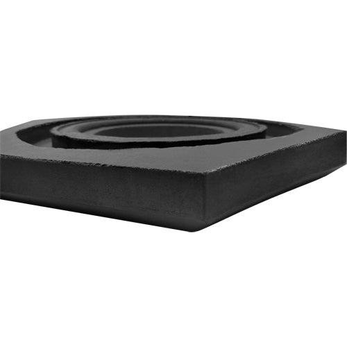 Base de canaliseur en caoutchouc, 15 lb - SHK615