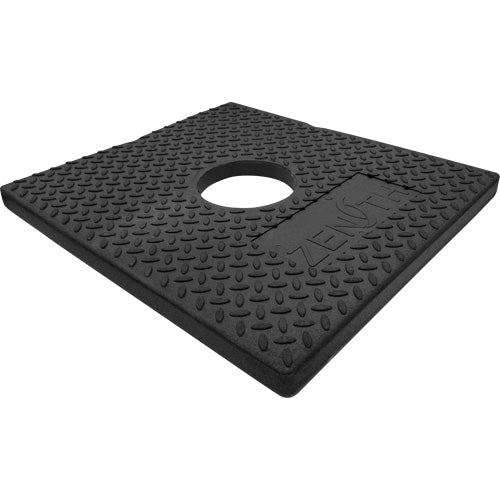 Base en caoutchouc pour poteau délinéateur, 10 lb - SHK616