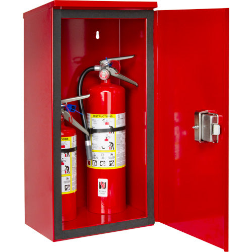 Heavy-Duty Outdoor Fire Extinguisher Cabinets, 14" W x 28" H x 10" D - SHL051