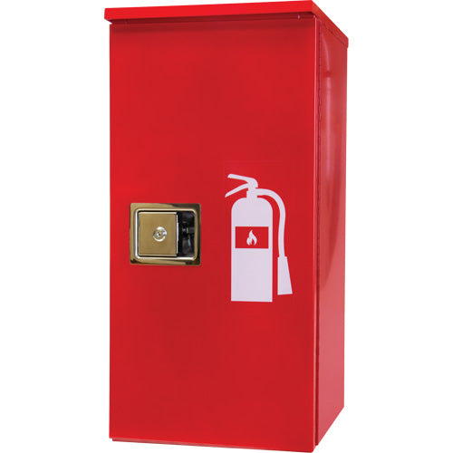 Heavy-Duty Outdoor Fire Extinguisher Cabinets, 14" W x 28" H x 10" D - SHL051