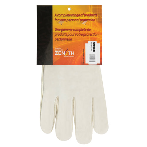 Tight-fitting driver's gloves with full-grain cowhide palm